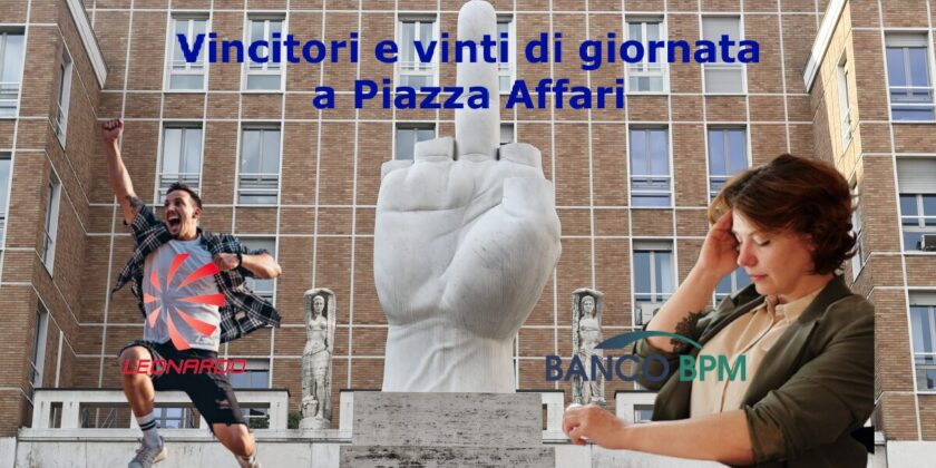 I titoli azionari che hanno fatto meglio e peggio in chiusura di seduta