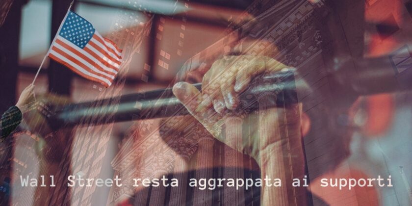 Il Dow Jones si aggrappa ai supporti e prova a ripartire
