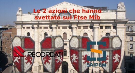 Recordati e Saipem hanno dominato la seduta di Piazza Affari