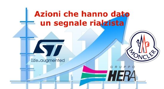 Queste sono le 3 azioni che hanno dato un segnale rialzista