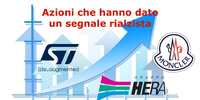 Queste sono le 3 azioni che hanno dato un segnale rialzista