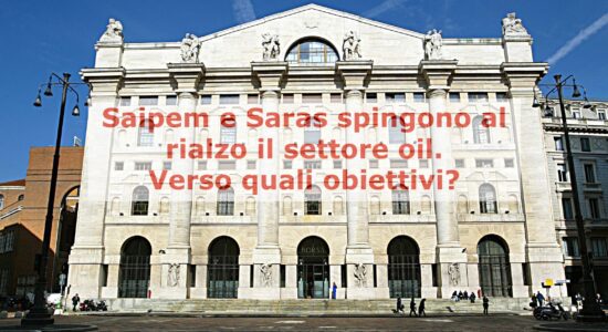 Saipem e Saras guidano il rialzo dei petroliferi