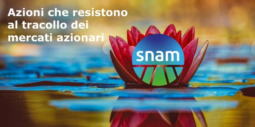 Le azioni SNAM resistono alla valanga che si abbatte sul Ftse Mib