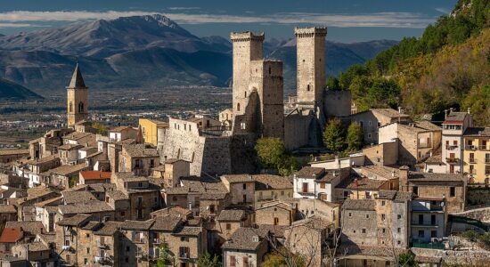 Andare a Pasquetta a Pacentro-foto da wikipedia