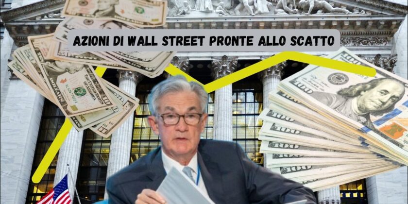 Azioni di Wall Street pronte allo scatto