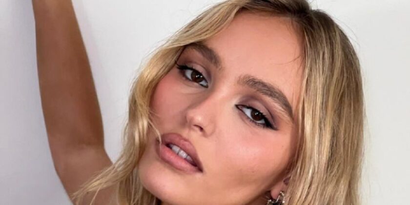 Borsa elegante e perfetta per la primavera come piace a Lily-Rose Depp-foto da Instagram