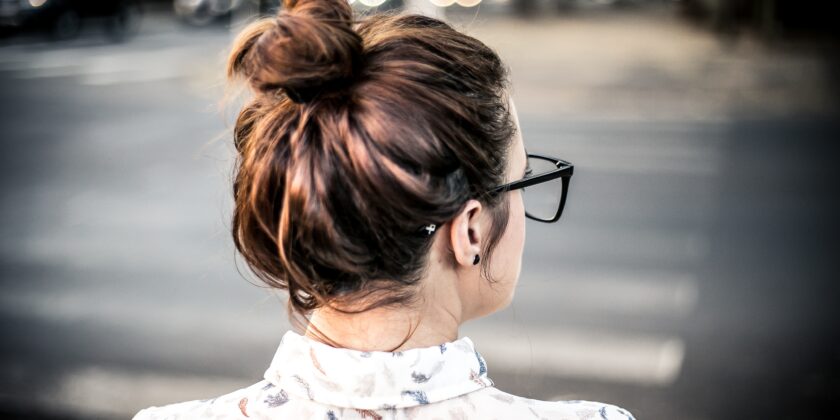 Chignon per capelli sporchi o grassi