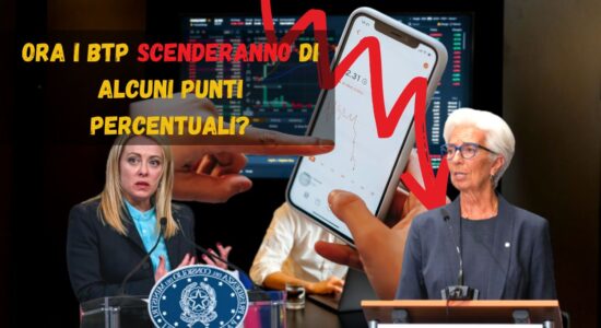 Dopo +6% in un mese ora i BTP potrebbero perdere diversi punti percentuali
