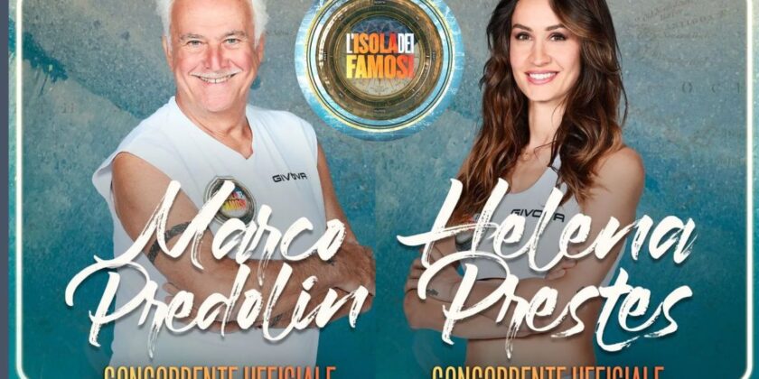 Già deciso chi sarà eliminato tra Marco Predolin e Helena Prestes dall’Isola dei Famosi-foto da Instagram