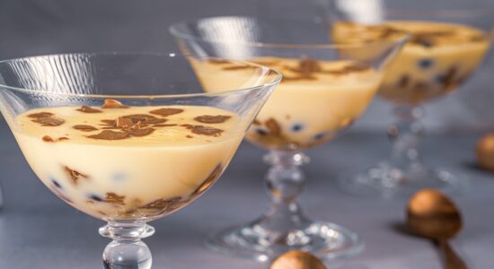 Goloso budino cremoso e profumato