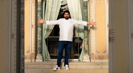 I piatti gourmet possiamo trovare nella Villa Crespi di Antonino Cannavacciuolo-foto da Instagram