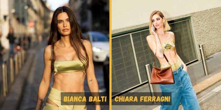 Vela Bag Bianca Balti e Chiara Ferragni