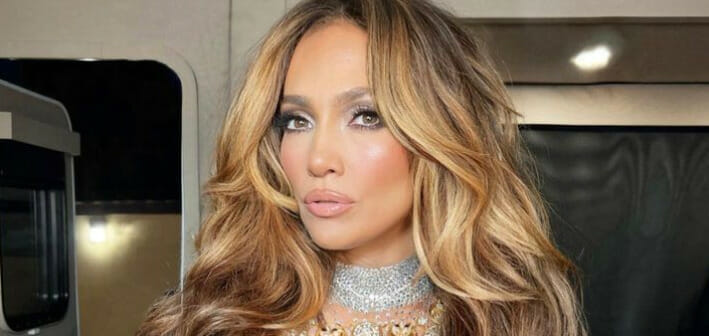 Jennifer Lopez con il butterfly cut