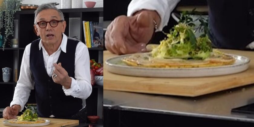 La ricetta della frittata di cipolle dello chef Barbieri