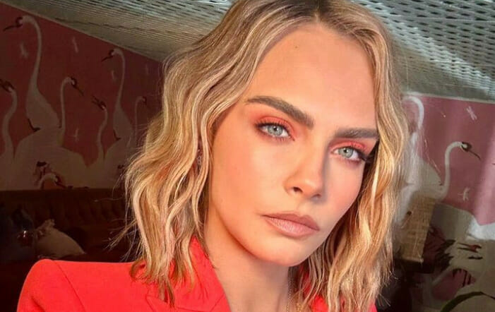 Lo shaggy wolf bob di Cara Delevingne