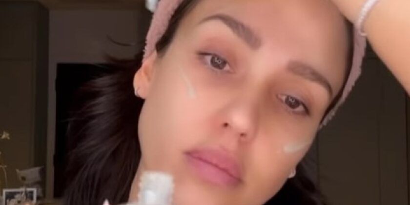 Pelle del viso liscia e luminosa dopo i 40 anni come Jessica Alba