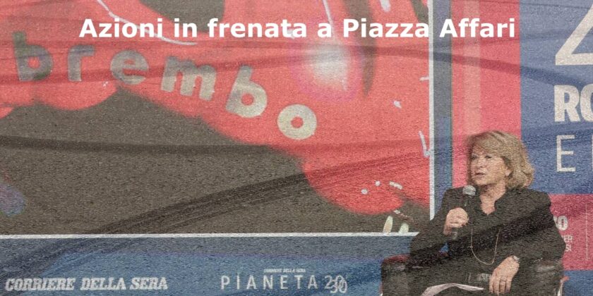 Le azioni Brembo da qualche settimana hanno rallentato la loro corsa