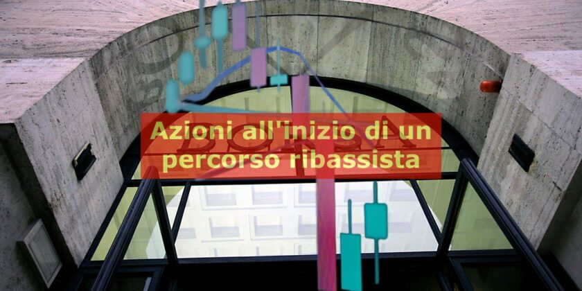 Per ENI e FinecoBank potremmo essere all'inizio di un percorso ribassista