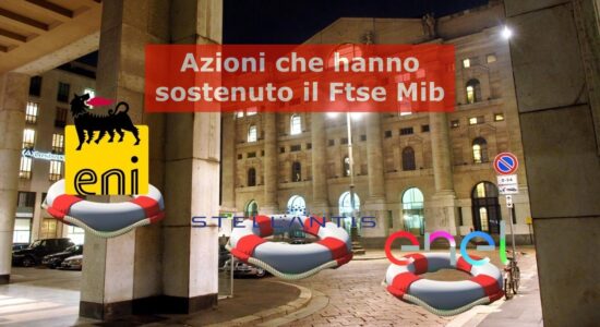 ENEL, ENI e Stellantis hanno tenuto a galla il Ftse Mib