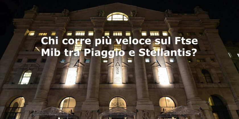 Piaggio e Stellantis sono stati rispettivamente il migliore e il peggiore della seduta nel settore automotive