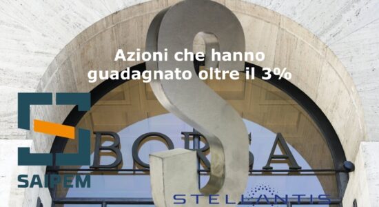 Saipem e Stellantis hanno guidato i rialzi sul Ftse Mib