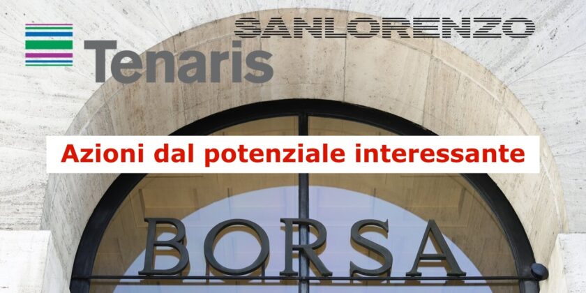Sanlorenzo e Tenaris hanno guadagnato oltre il 2%
