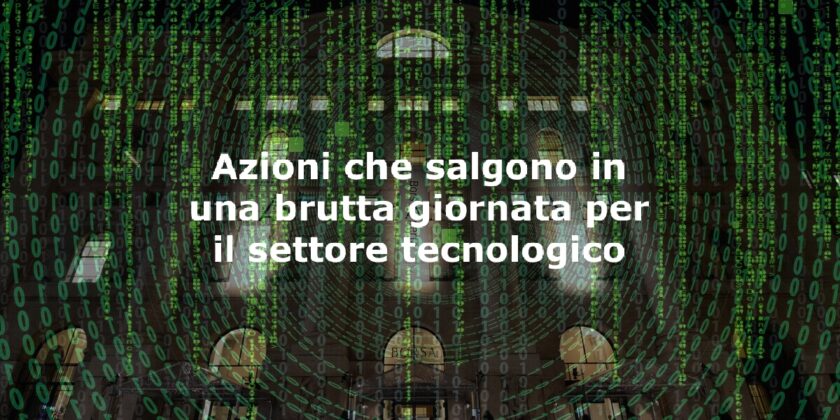 Le azioni Seco salgono al termine di una pessima giornata per il settore tecnologico