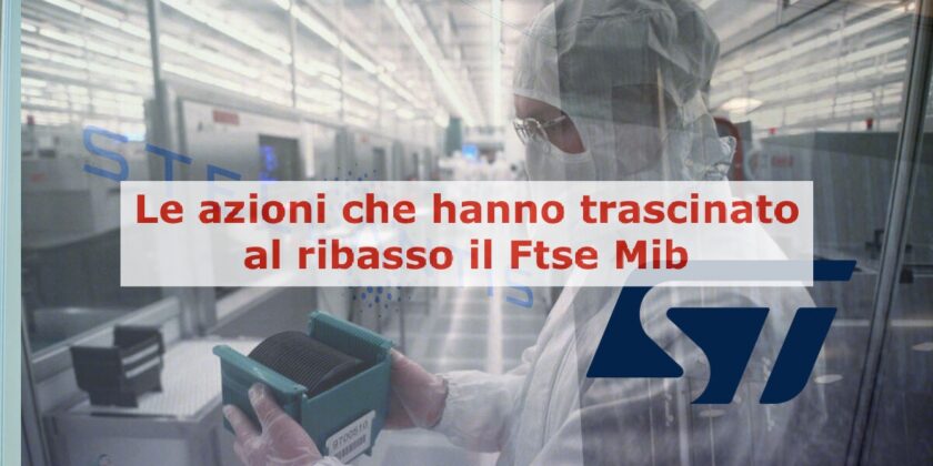 Le azioni Stellantis e STMicroelectronics hanno spinto al ribasso il Ftse Mib