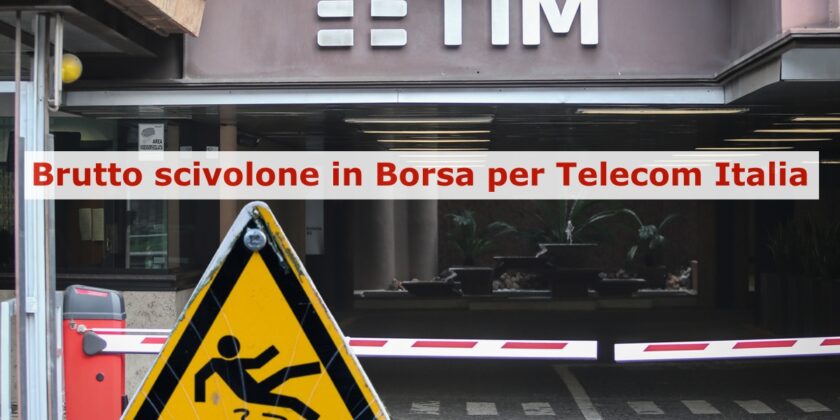 Gli sviluppi sulla cessione della rete fanno crollare le azioni Telecom Italia