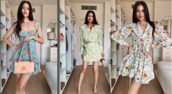 5 look primaverili a fiori da indossare come Paola Turani
