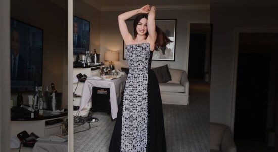 Addio complesso dell’altezza grazie ai vestiti neri di Ana de Armas-foto da Instagram