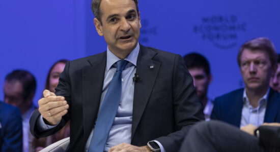 Alle elezioni in Grecia trionfano i conservatori di Mitsotakis-nella foto il Premier uscente Mitsotakis-proiezionidiborsa.it