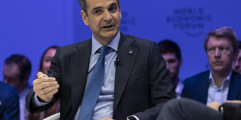 Alle elezioni in Grecia trionfano i conservatori di Mitsotakis-nella foto il Premier uscente Mitsotakis-proiezionidiborsa.it
