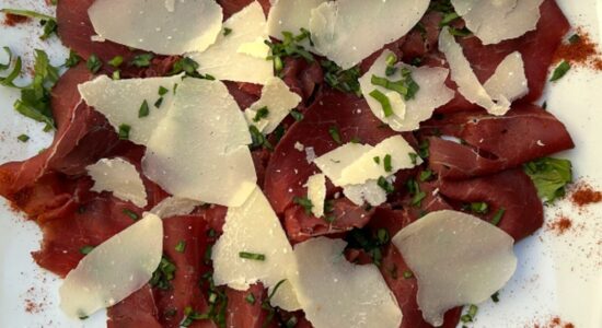 Bresaola e grana