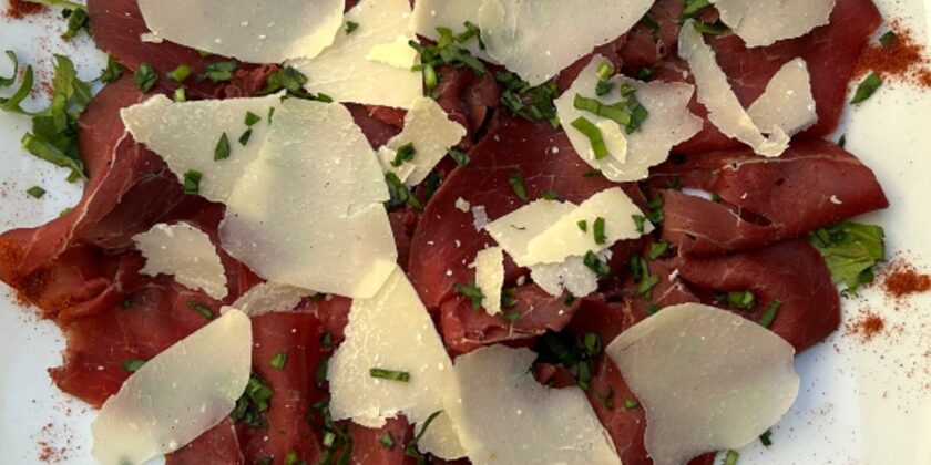 Bresaola e grana