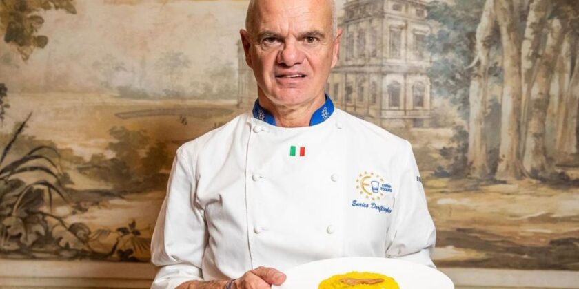 Enrico Derflingher ha cucinato per la Casa Reale Inglese-foto da Instagram