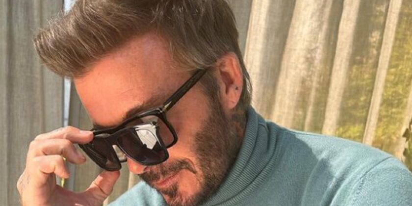 I sintomi del disturbo,di David Beckham-foto da Instagram
