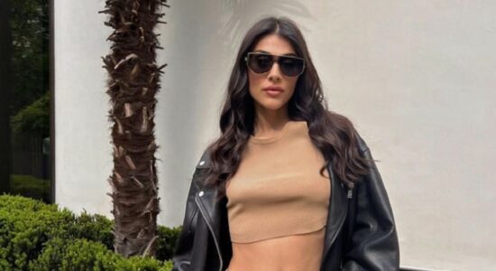 La forma e i colori delle unghie scelti da Giulia Salemi-foto da Instagram