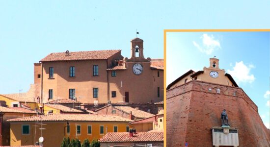 Lo straordinario castello medievale du Vicari a Lari vicino Firenze-foto da wikipedia