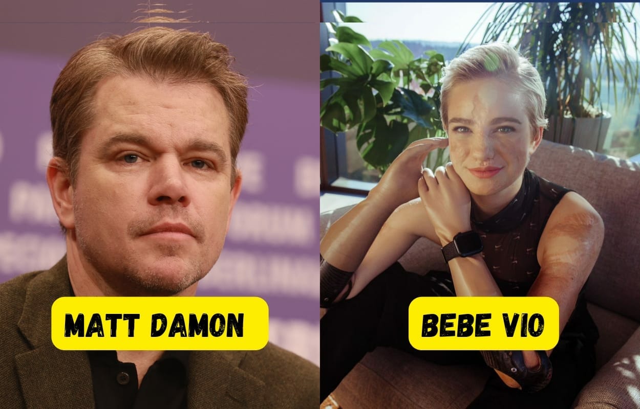 Matt Damon e Bebe Vio