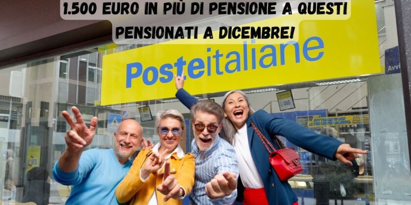 Per la prima volta arriveranno 1.500 euro in più di pensione-proiezionidiborsa.it