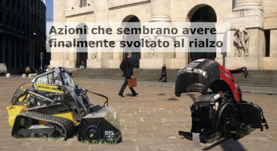 Le azioni potrebbero avere definitivamente svoltato al rialzo