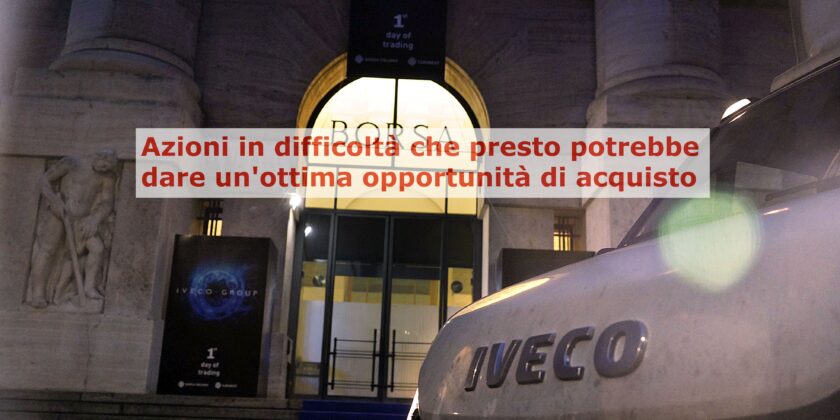 Le azioni Iveco Group dopo un lungo ribasso potrebbero essere pronte a ripartire al rialzo
