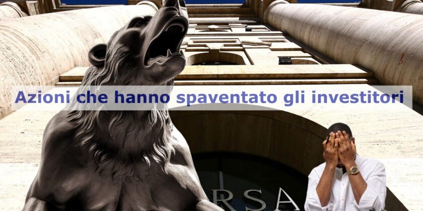Ecco 3 azioni che hanno spaventato gli investitori con un forte ribasso