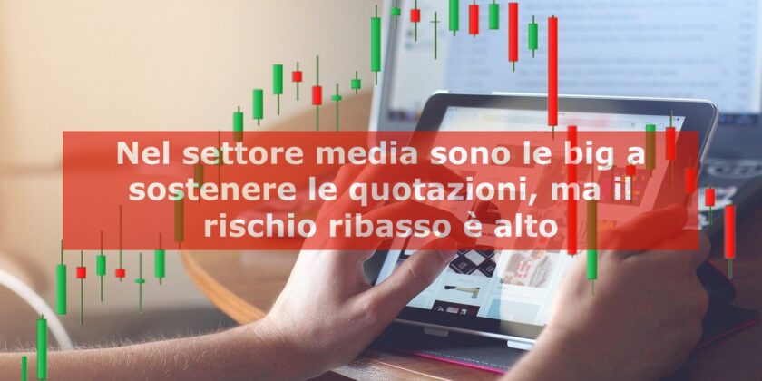 Le azioni MFE B e Mondadori sostengono l'indice settoriale, ma il rischio ribasso è alto