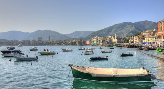 Andare al mare in Italia a Rapallo