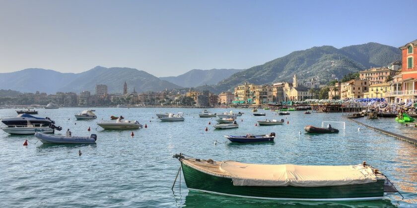 Andare al mare in Italia a Rapallo