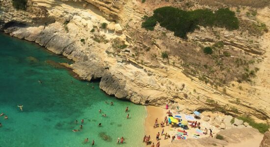 Baia di Porto Miggiano, una delle spiagge meravigliose e poco conosciute del Salento