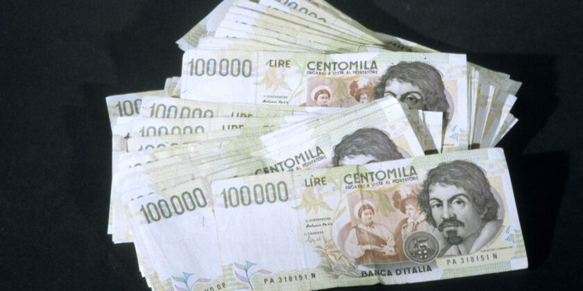 Le banconote di 100.000 lire-proiezionidiborsa.it