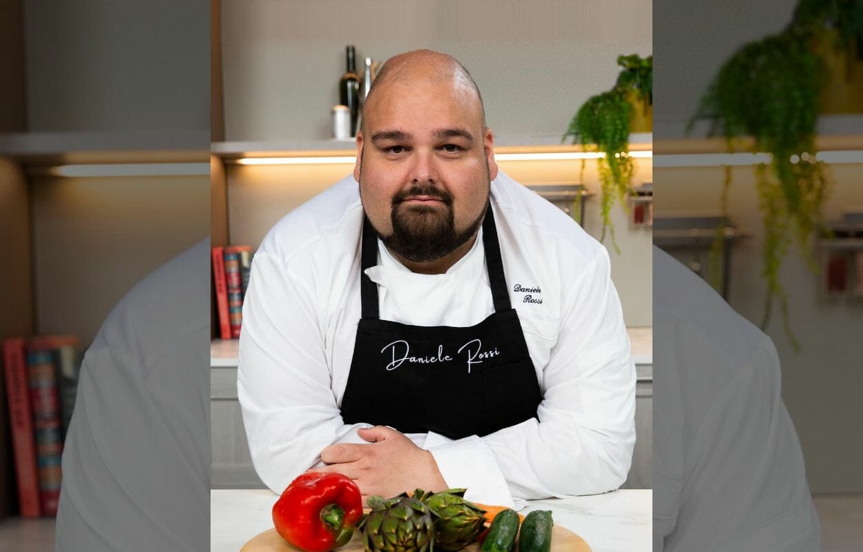 Lo Chef Daniele Rossi-foto da Instagram
